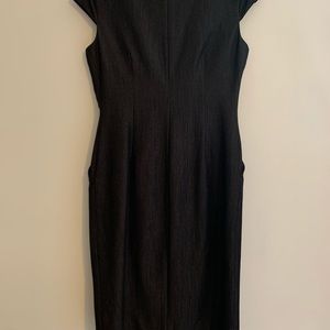 Calvin Klein | Heather Grey front zipper dress